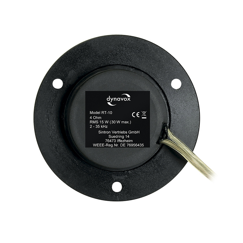 Dynavox RT-10 rund bånddiskant 4 Ohm, stykk
