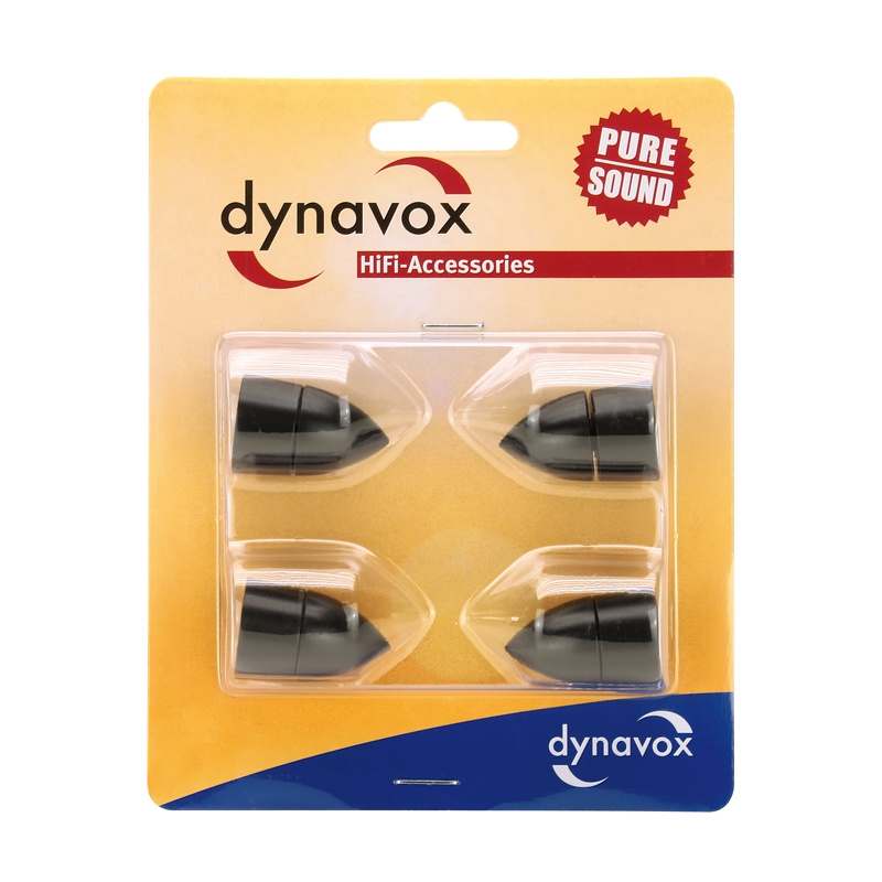 Dynavox Sub Watt Absorber, 4-pakning svart