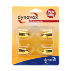 Dynavox Sub Watt Absorber, 4-pakning messing Dynavox Sub Watt Absorber, 4-pakning messing