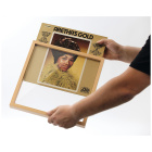 Dynavox Vinylramme MDF for LP-plate, lysebrun Dynavox Vinylramme MDF for LP-plate, lysebrun