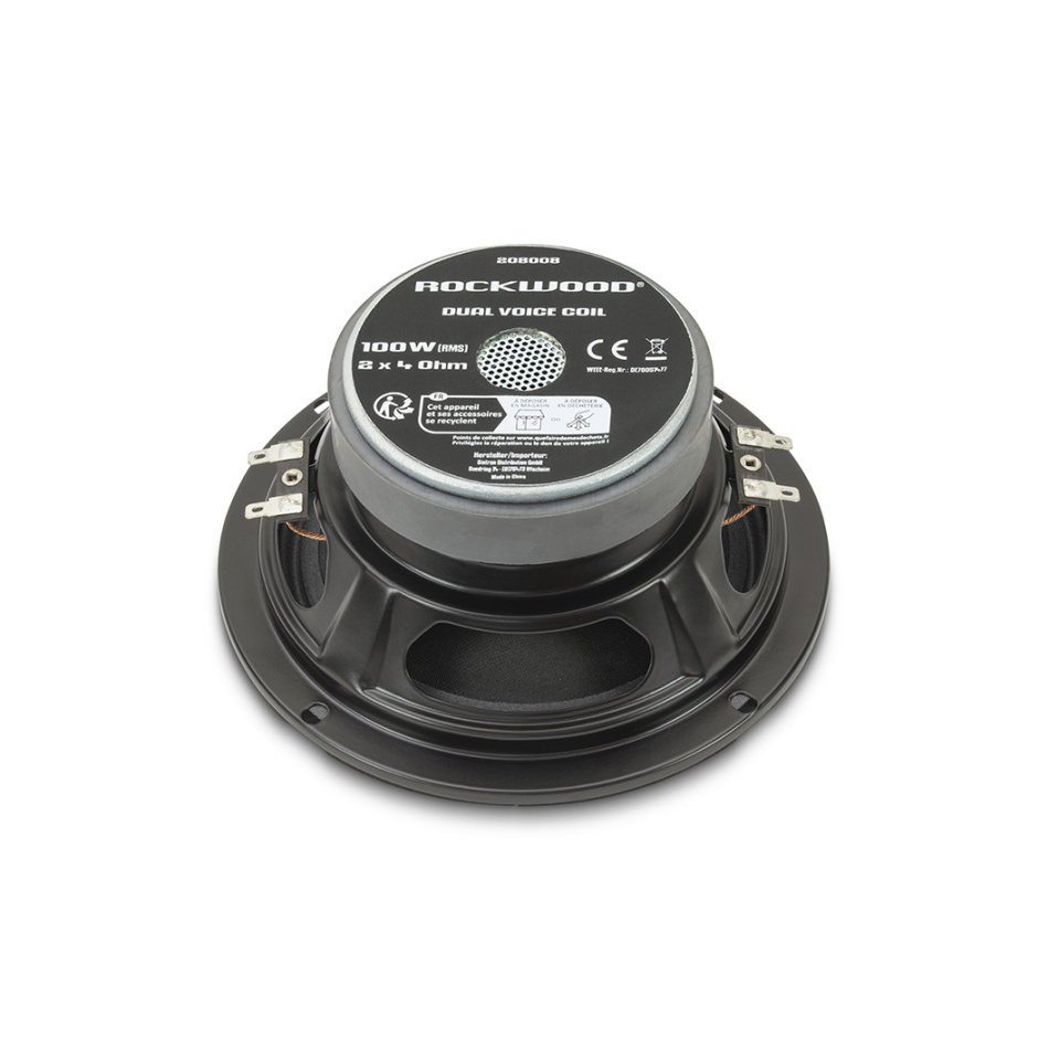 Rockwood DVC-165 mellomregister/baselement 2x4 Ohm