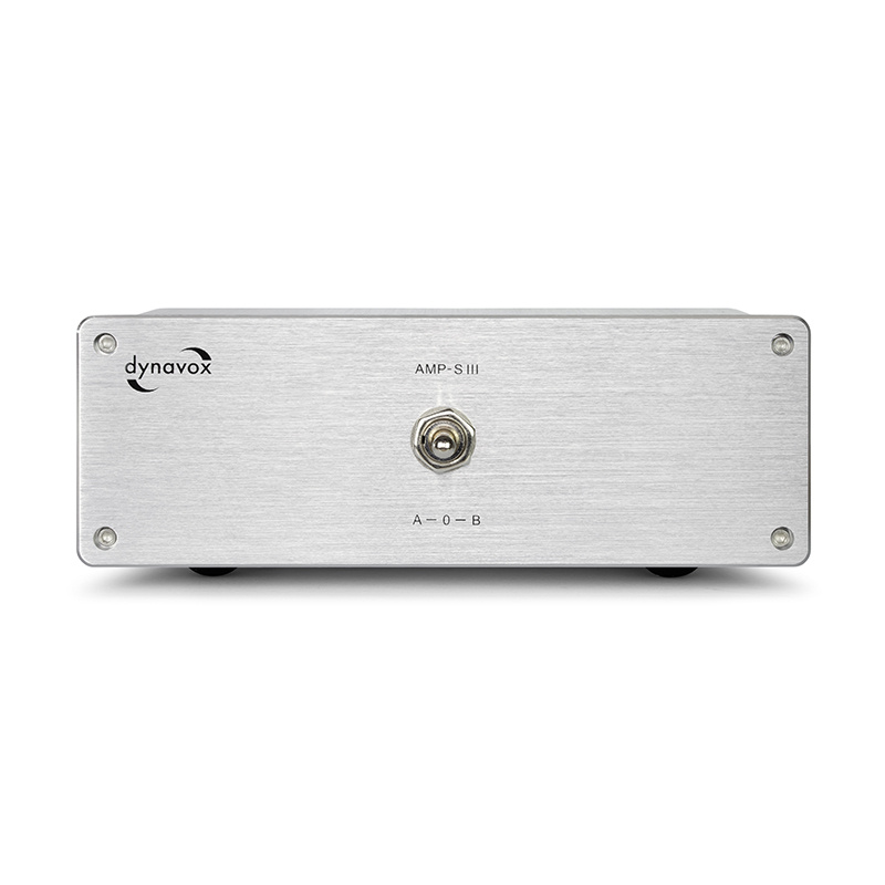 Dynavox AMP-S III høynivåomkobler for forsterker eller høyttaler, sølv