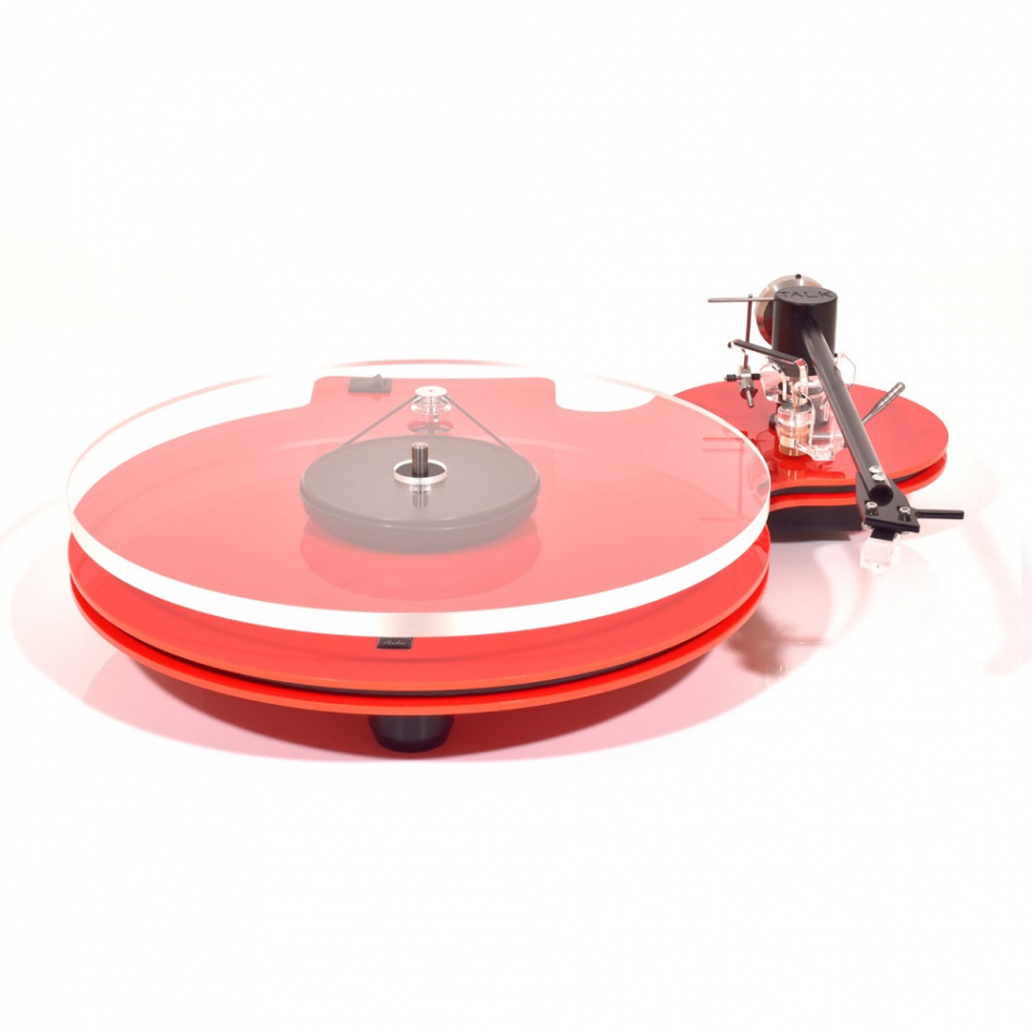 Edwards Audio Apprentice TT platespiller med C50 MM-pickup, rød