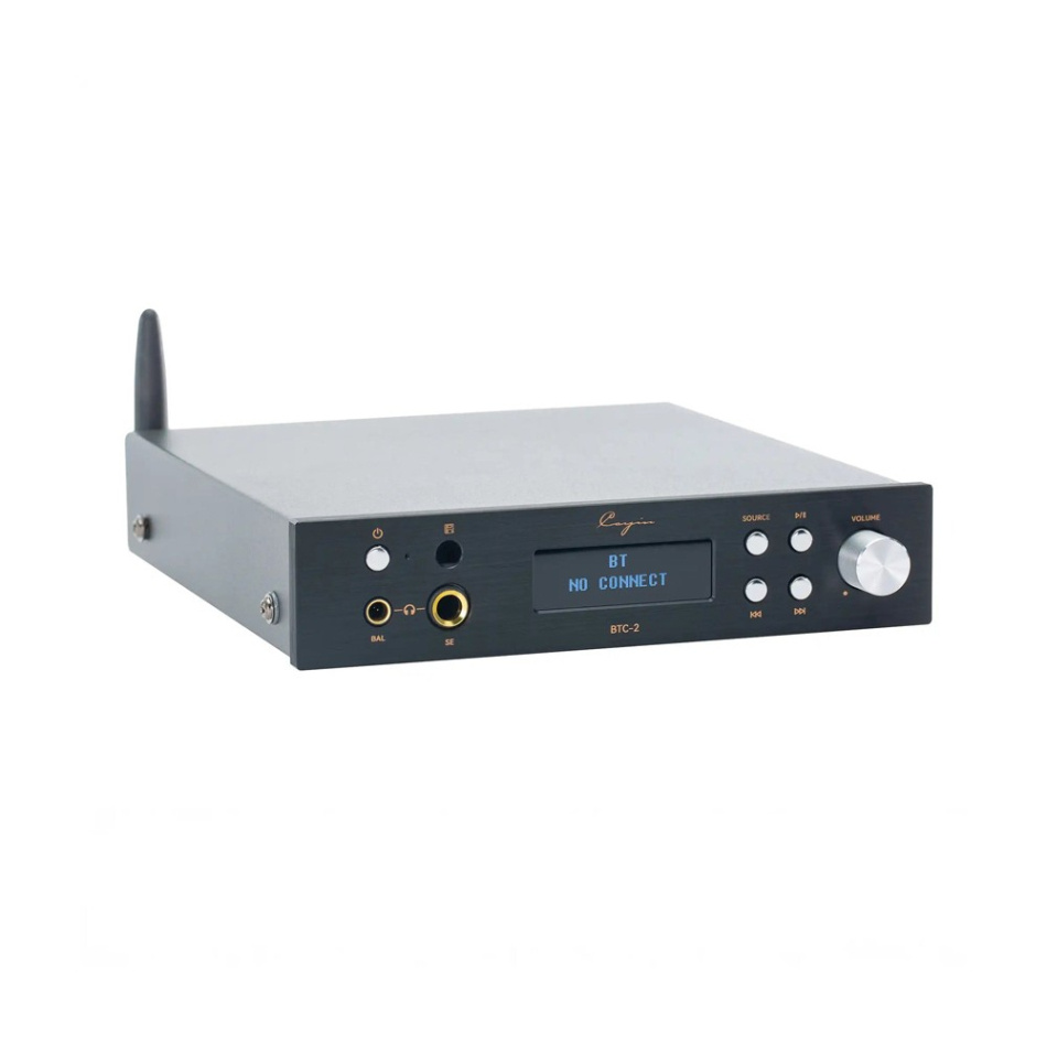 Cayin BTC-2 hodetelefonforsterker med DAC & Bluetooth, svart