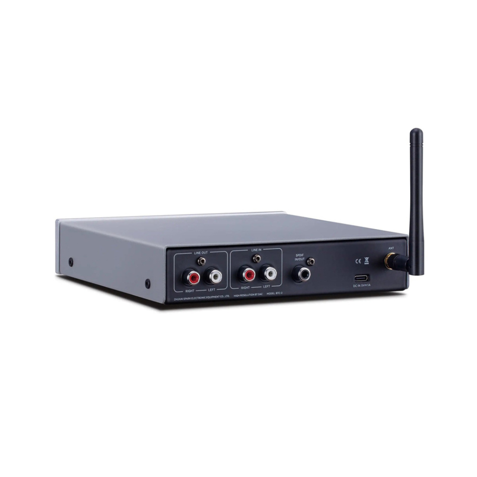Cayin BTC-2 hodetelefonforsterker med DAC & Bluetooth, svart