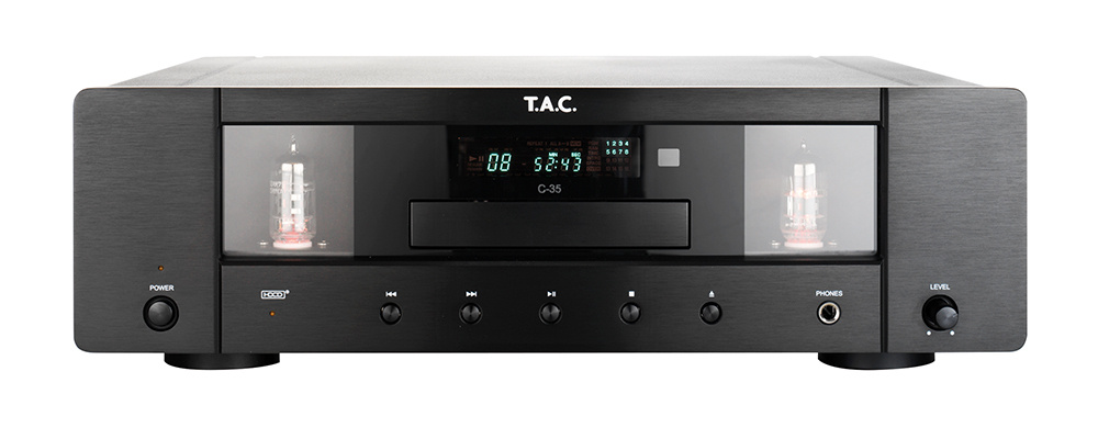 T.A.C C-35 rørbestykket CD-spiller, svart