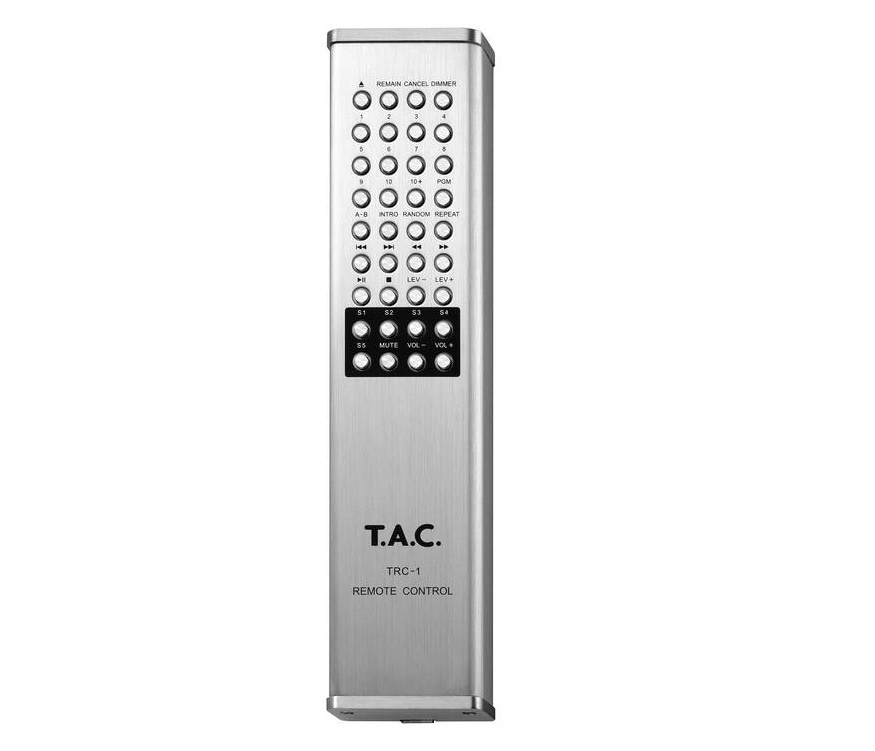 T.A.C C-35 rørbestykket CD-spiller, svart