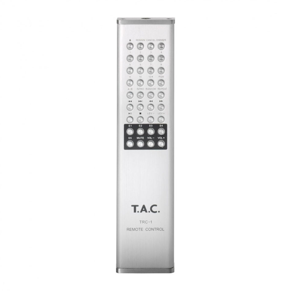 T.A.C C-35 rørbestykket CD-spiller, sølv