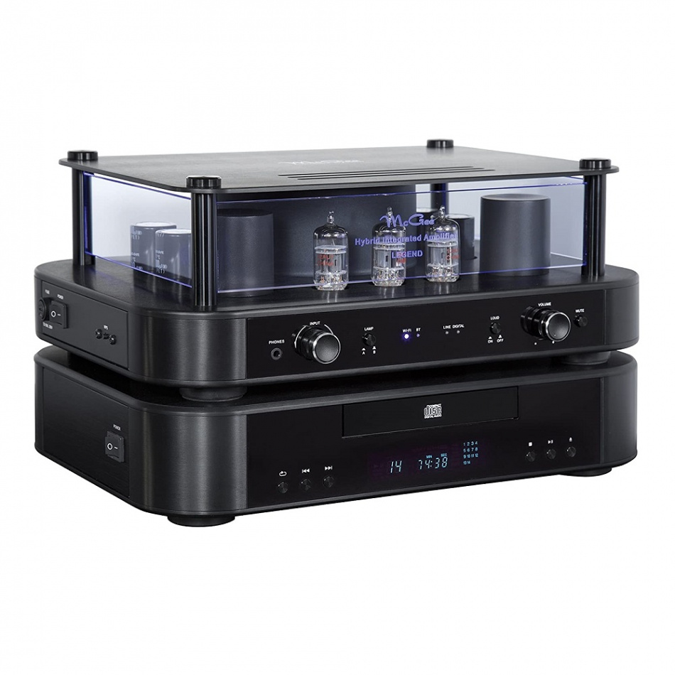 McGee CD-M1 CD-spiller, svart