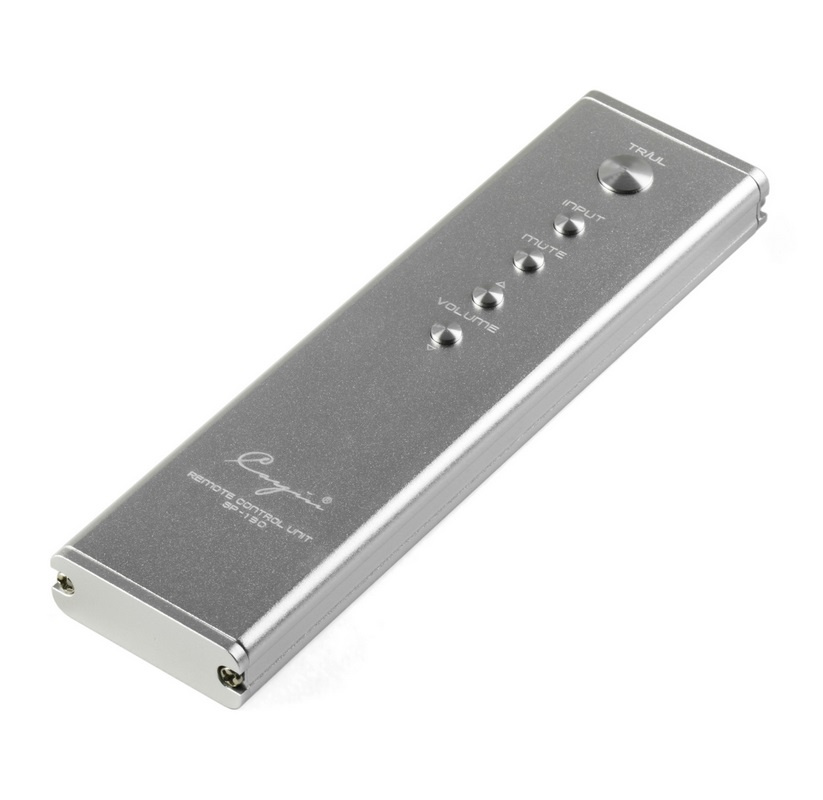 Cayin CS-55A rørforsterker med EL34 og RIAA-trinn, svart