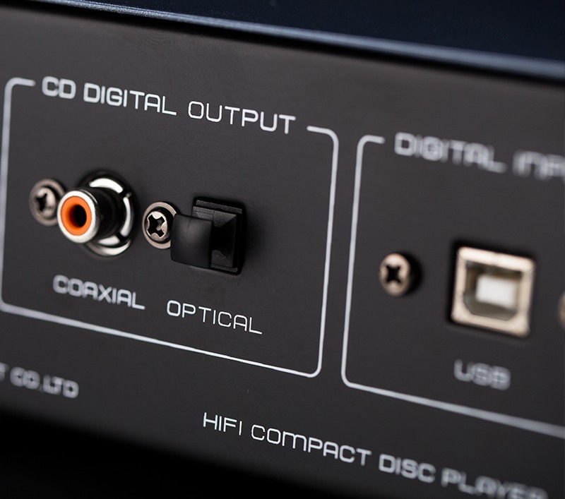 Cayin CS-55CD CD-spiller med USB DAC, svart