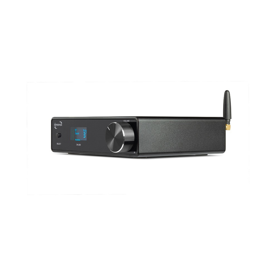Dynavox DA-200 kompakt forsterker med Bluetooth & DAC, svart