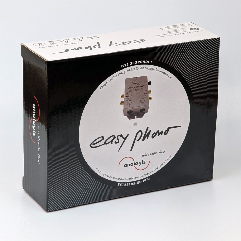 Analogis Easy Phono RIAA-trinn med DIN & RCA