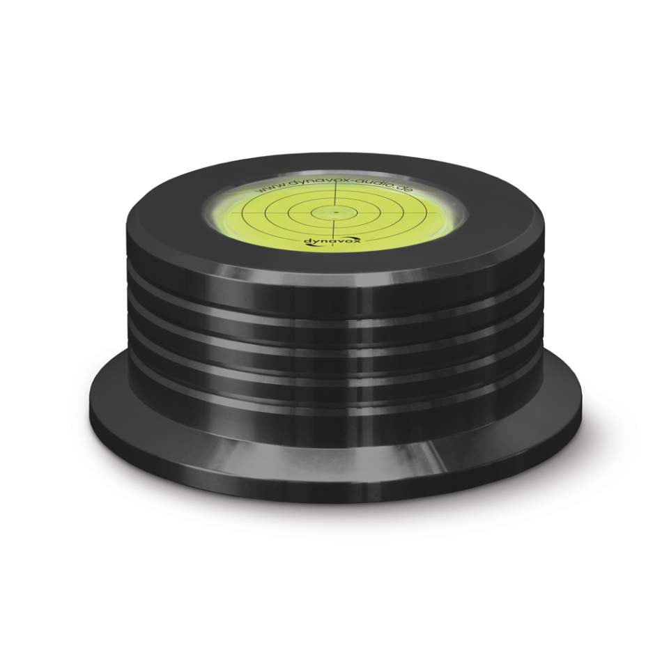 Dynavox PST260 platvekt med Libelle for platespiller, svart