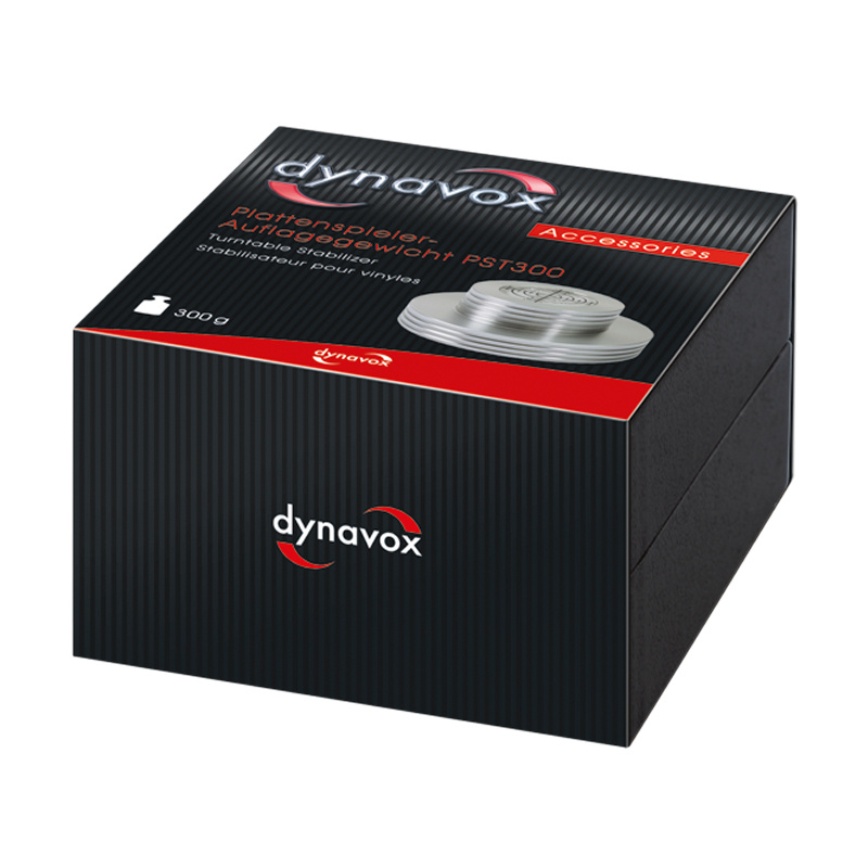 Dynavox PST300 platvekt med vaterøyne, sølv