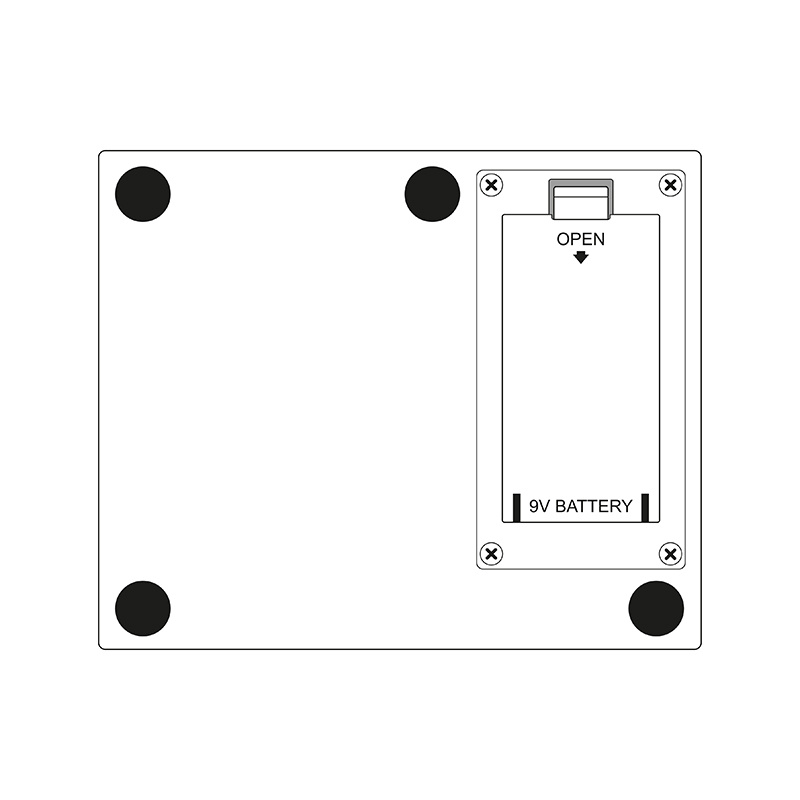 Dynavox TC-5B RIAA-trinn med batteridrift for platespiller, svart
