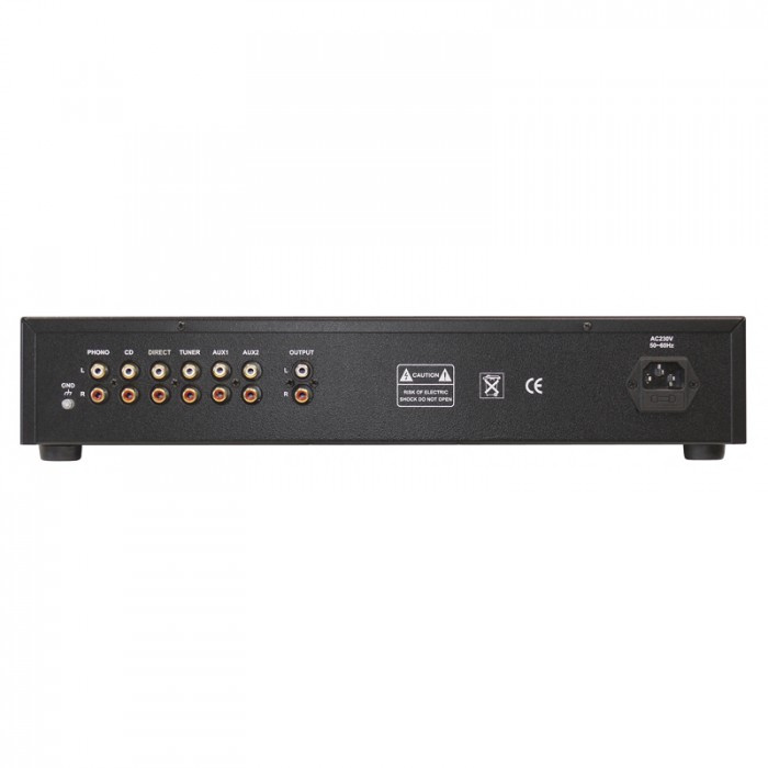 Dynavox TPR-43 rørbestykket stereoforforsterker, svart