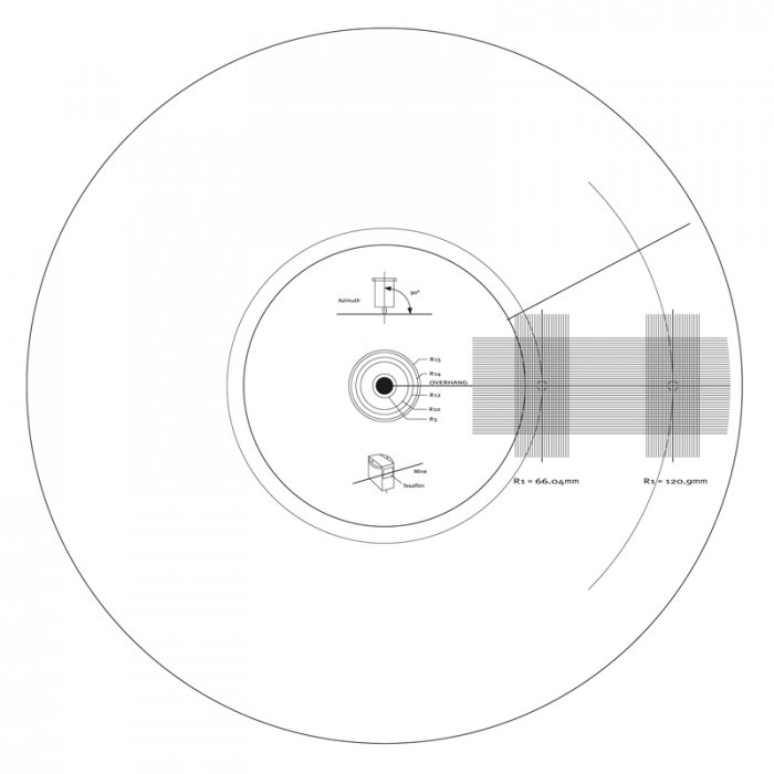 Dynavox TS-1 stroboskopsplate for platespiller