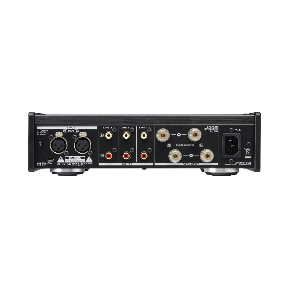Teac AX-505 stereoforsterker med Hypex-moduler, svart