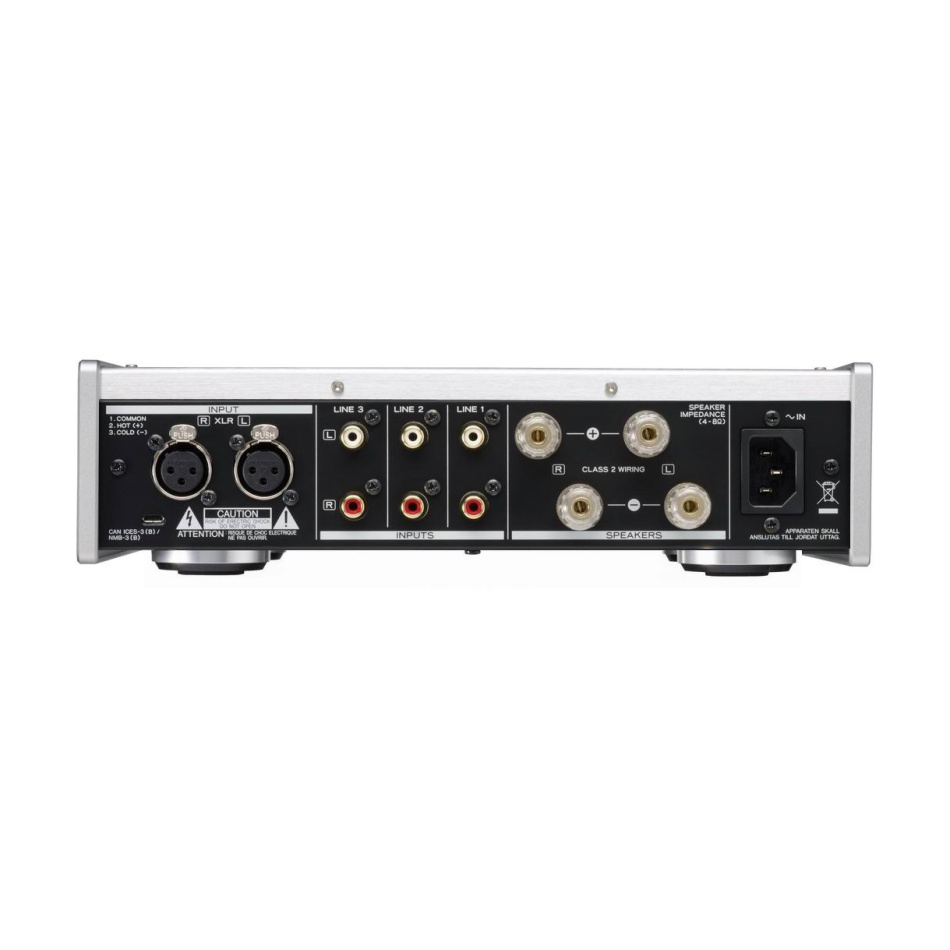 Teac AX-505 stereoforsterker med Hypex-moduler, sølv