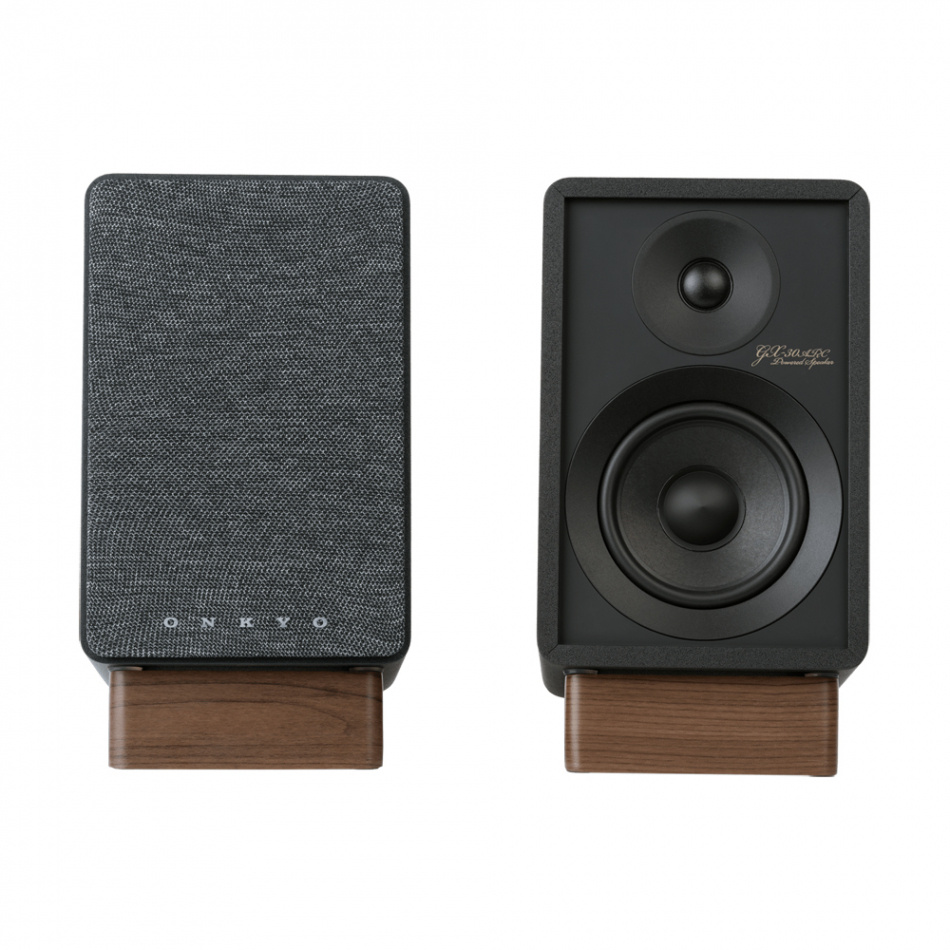 Onkyo GX-30ARC aktive stereohøyttalere med HDMI ARC, svart par