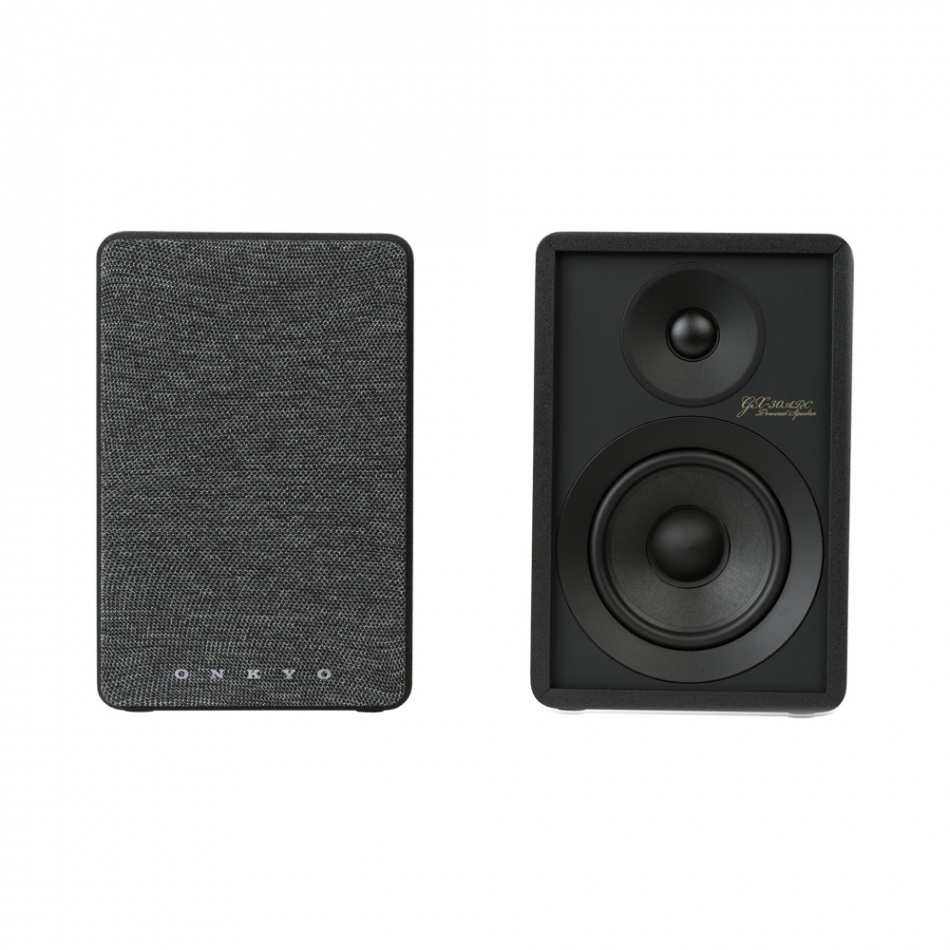 Onkyo GX-30ARC aktive stereohøyttalere med HDMI ARC, svart par