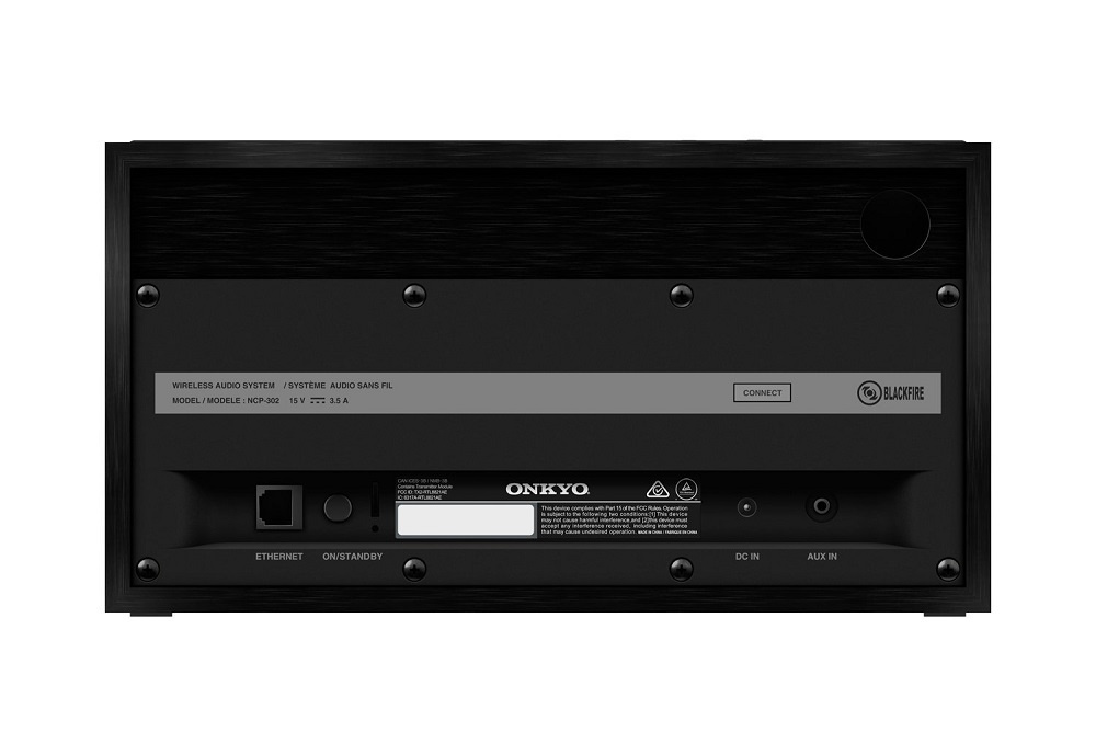 Onkyo NCP-302 WiFi-høyttaler, svart Retureksemplar