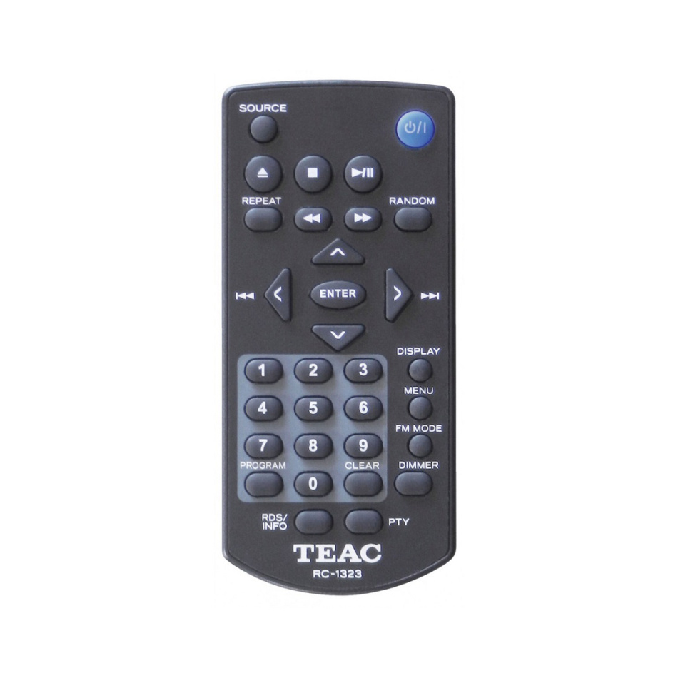 Teac PD-301DAB-X kompakt CD-spiller med radio, sølv