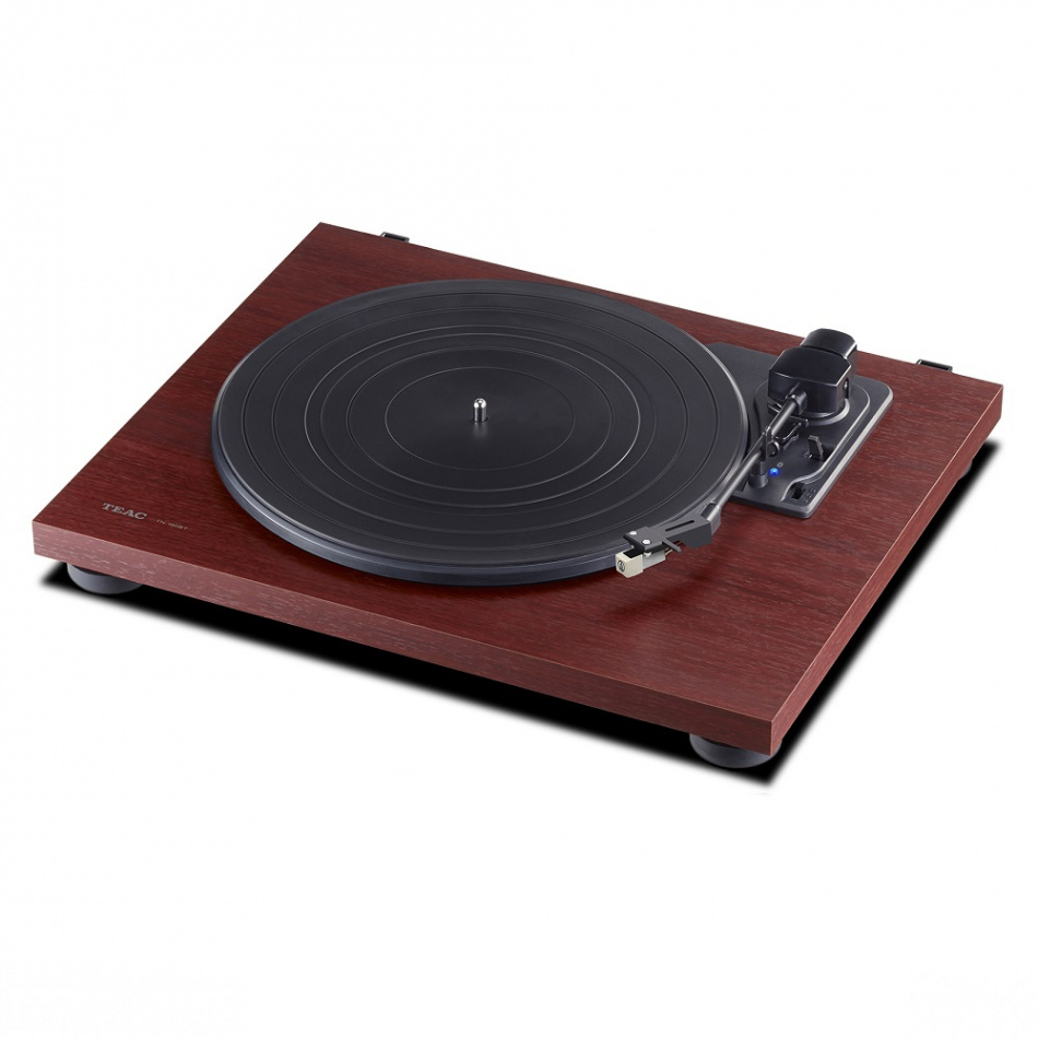 Teac TN-180BT-A3 platespiller med AT-3600L pickup, Bluetooth & RIAA-trinn, kirsebær
