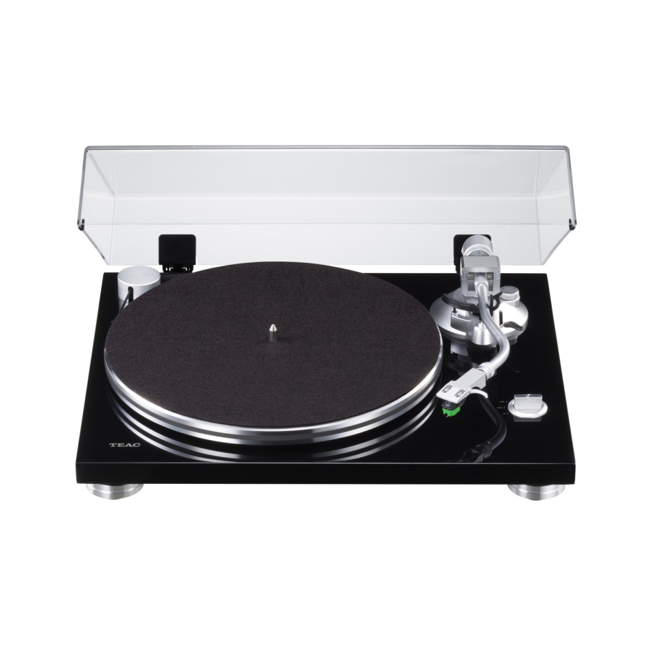 Teac TN-3B platespiller med RIAA & USB-digitalisering, svart