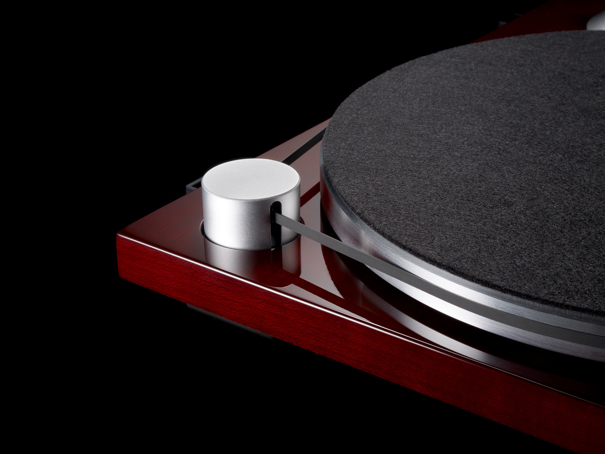 Teac TN-3B platespiller med RIAA & USB-digitalisering, kirsebær