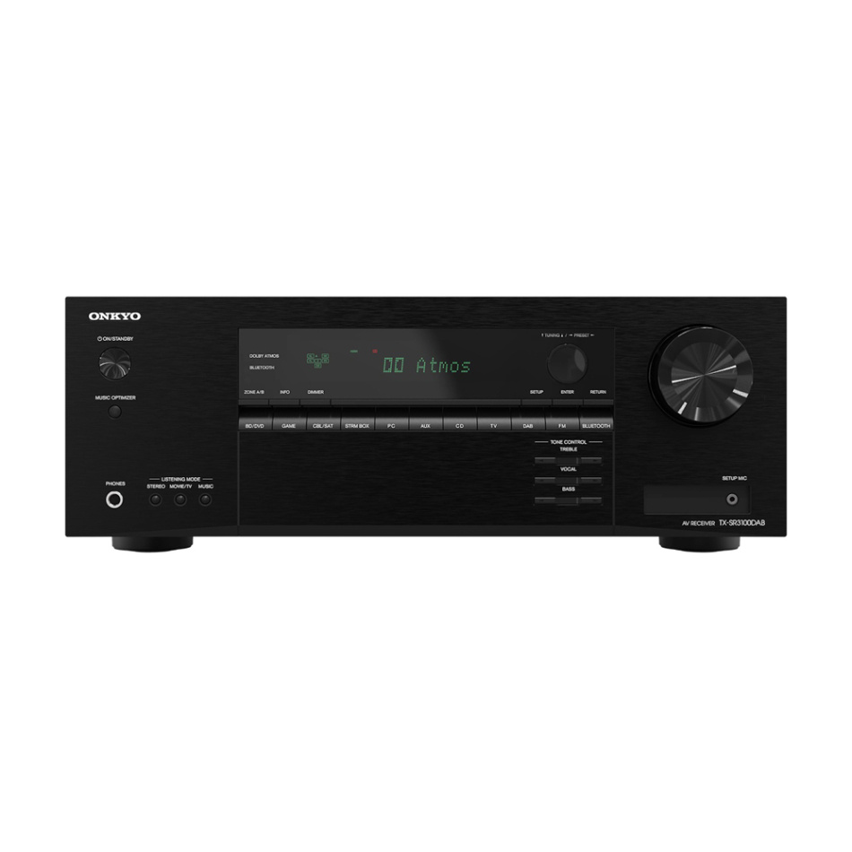 Onkyo TX-SR3100 hjemmekinoforsterker, svart Retureksemplar