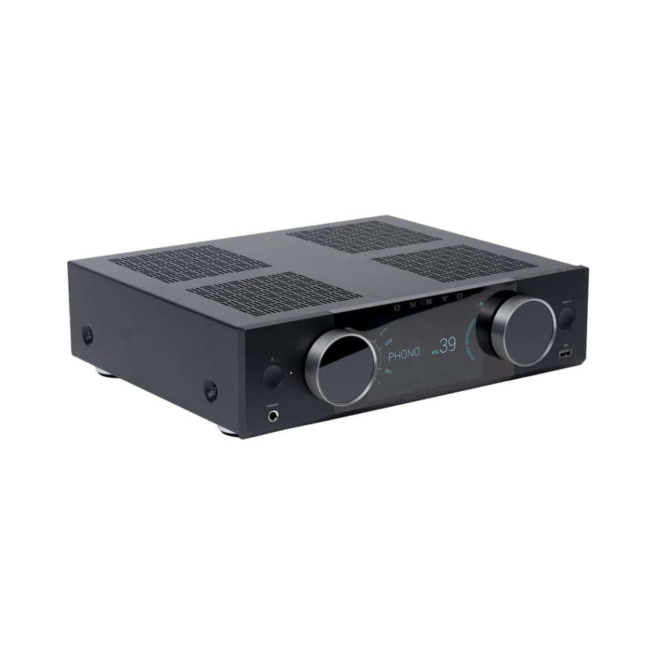 Onkyo Muse Y-40 streamingforsterker med HDMI & Phono, svart