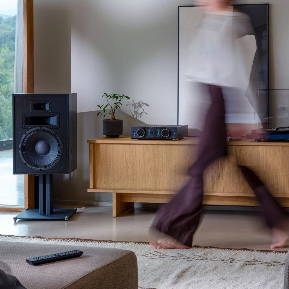 Onkyo Muse Y-40 streamingforsterker med HDMI & Phono, svart