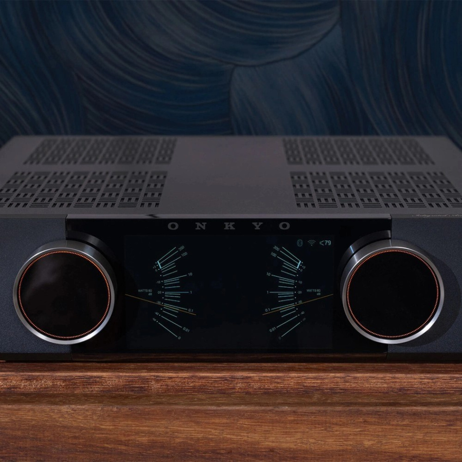Onkyo Muse Y-50 streamingforsterker med HDMI & Phono, svart