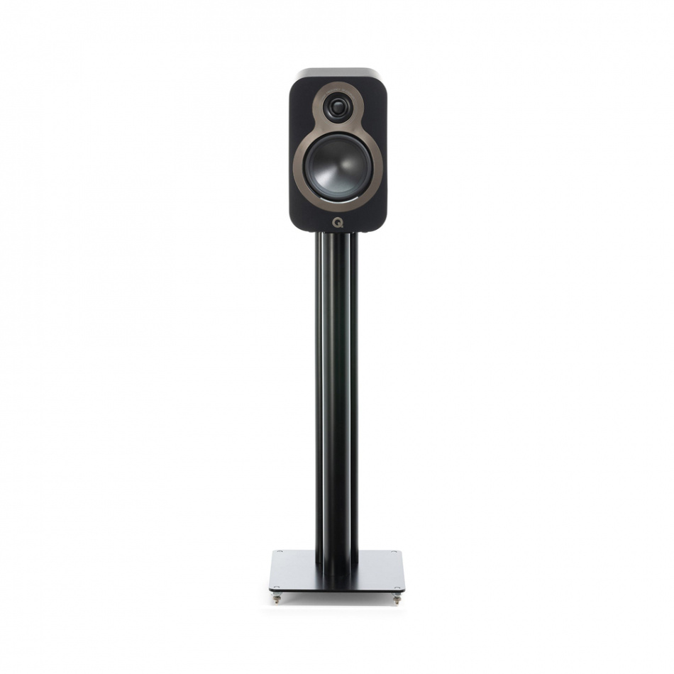 Q Acoustics 3010c stativhøyttalere, matt svart par