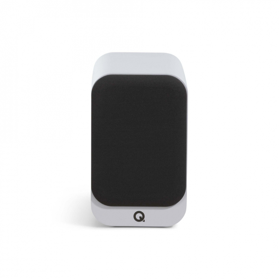 Q Acoustics 3010c stativhøyttalere, matt hvit par