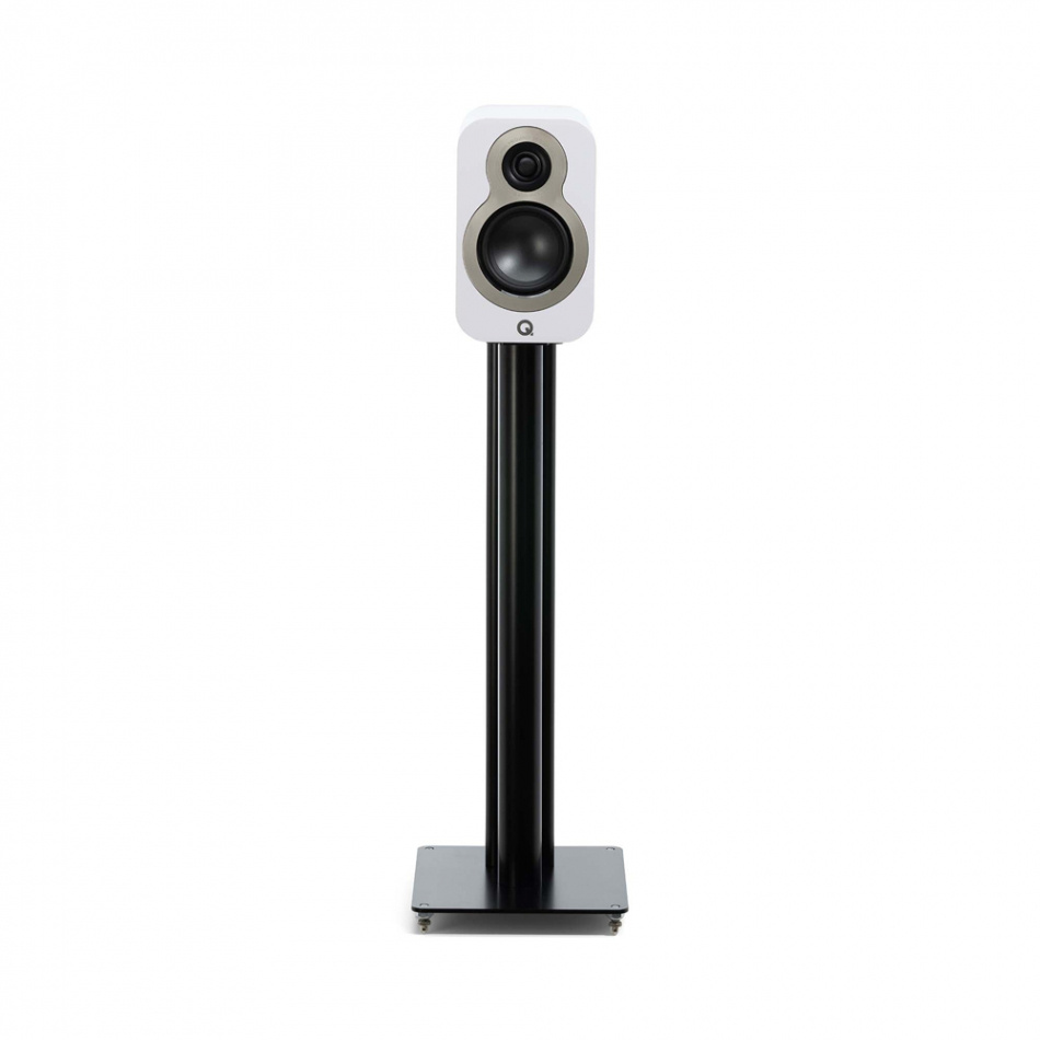 Q Acoustics 3010c stativhøyttalere, matt hvit par