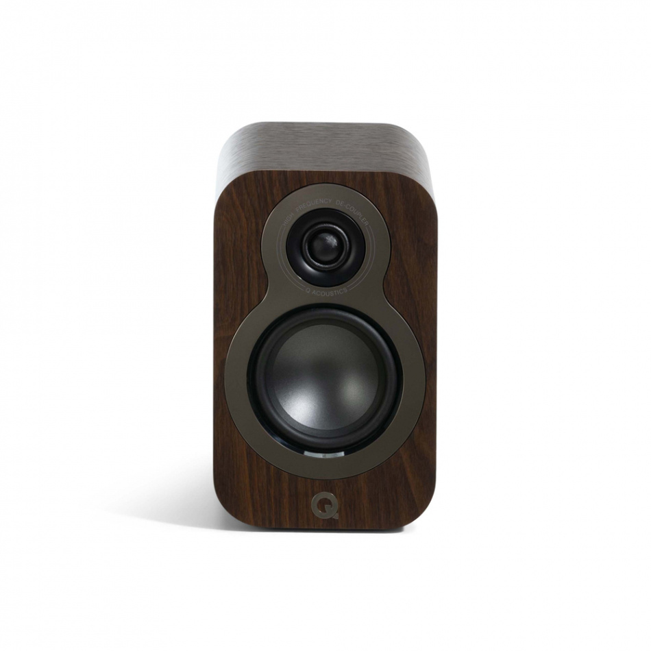 Q Acoustics 3010c stativhøyttalere, valnøtt par