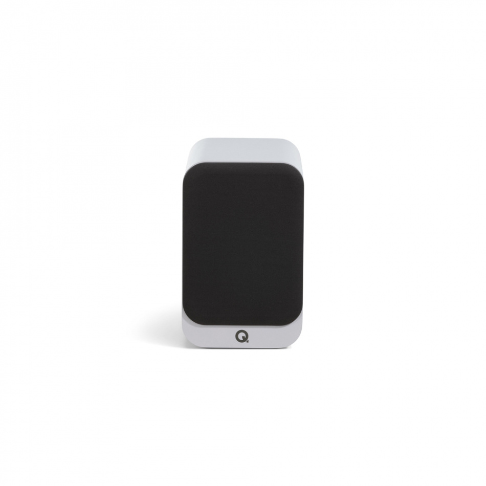 Q Acoustics 3020c stativhøyttalere, matt hvit par