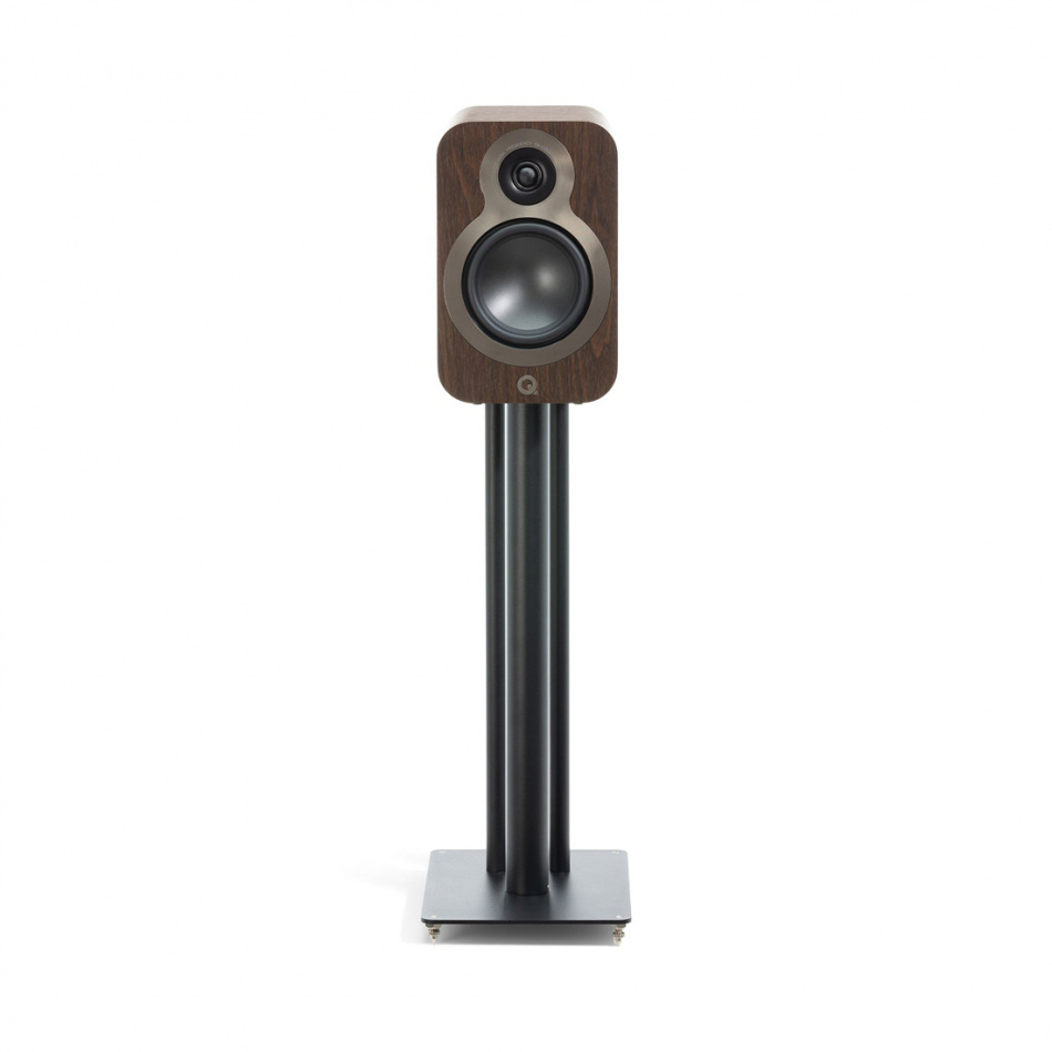 Q Acoustics 3030c stativhøyttalere, valnøtt par