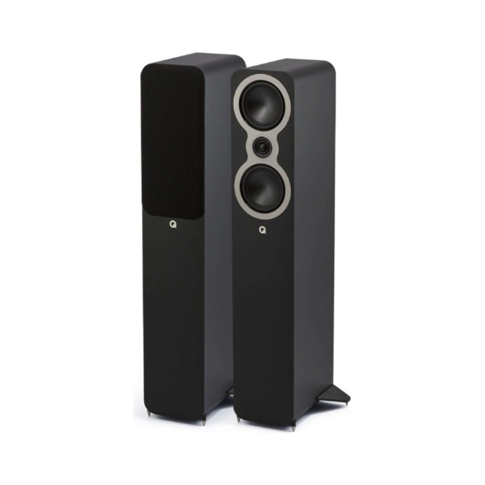Q Acoustics 3040c gulvhøyttalere, svart par