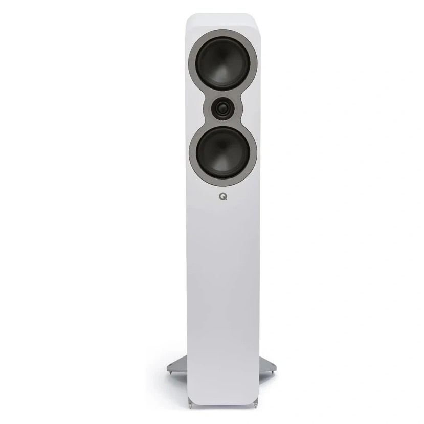Q Acoustics 3040c gulvhøyttalere, hvitt par