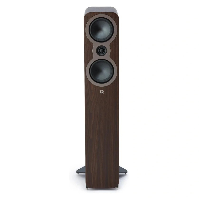 Q Acoustics 3040c gulvhøyttaler, valnøtt par