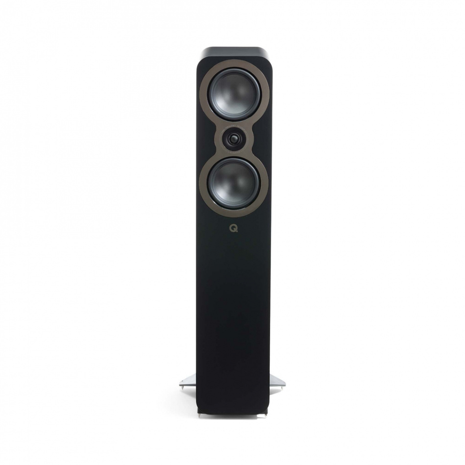 Q Acoustics 3050c gulvhøyttalere, matt svart par