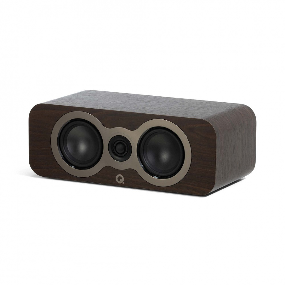 Q Acoustics 3090C senterhøyttaler, valnøtt