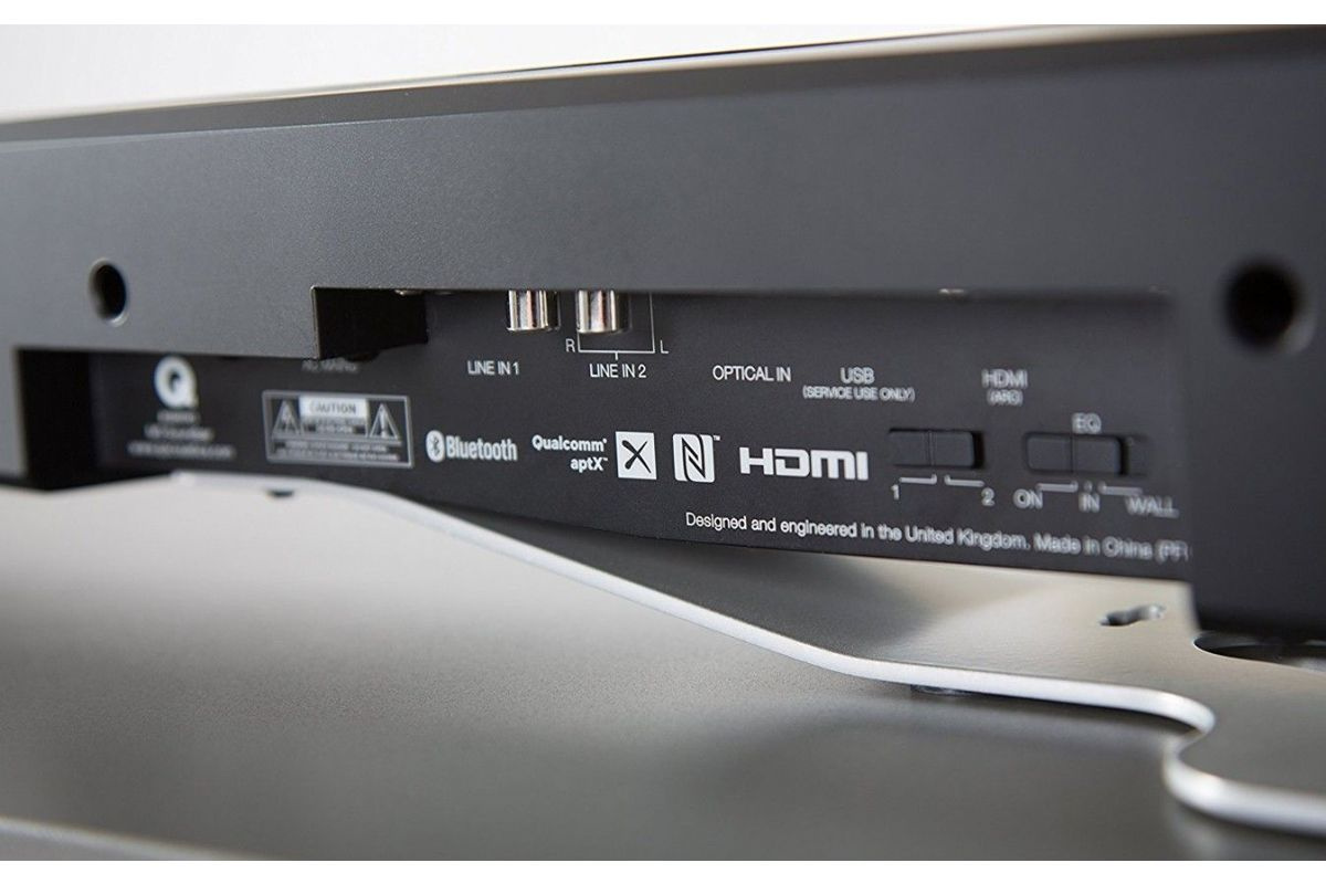 Q Acoustics M3 soundbar med Bluetooth Retureksemplar