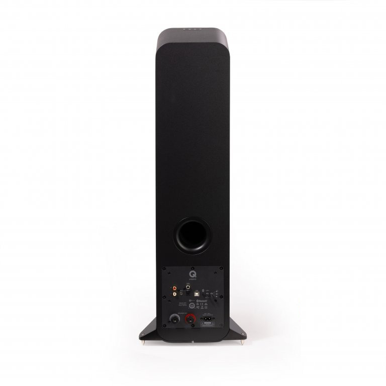 Q Acoustics M40 aktive stereohøyttalere med Bluetooth & DAC, svart par
