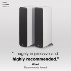 Q Acoustics M40 aktive stereohøyttalere med Bluetooth & DAC, valnøtt par Q Acoustics M40 aktive stereohøyttalere med Bluetooth & DAC, valnøtt par