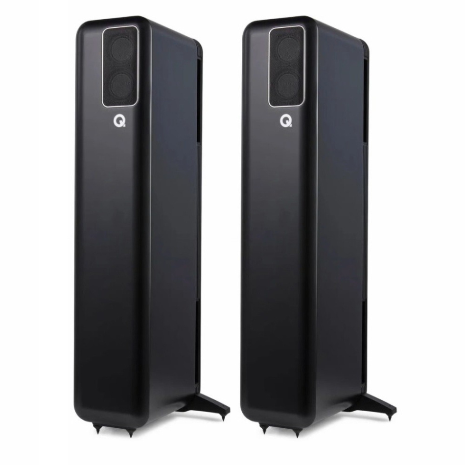 Q Acoustics QActive 400 aktive stereohøyttalere, matt svart par